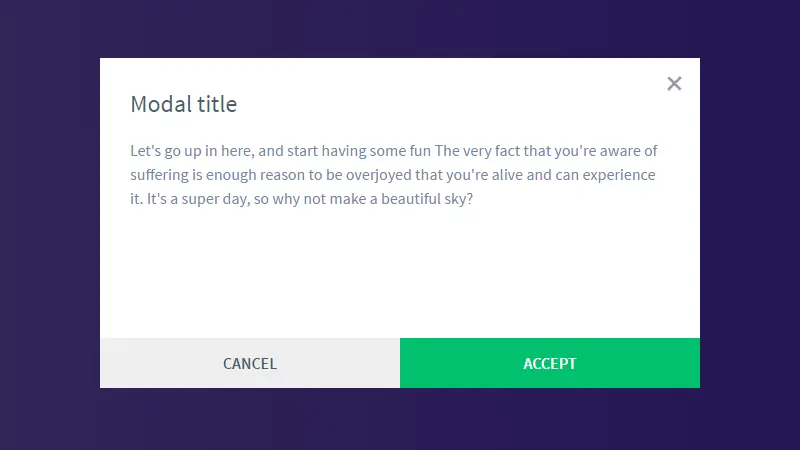 Demo Image: Another Modal Box