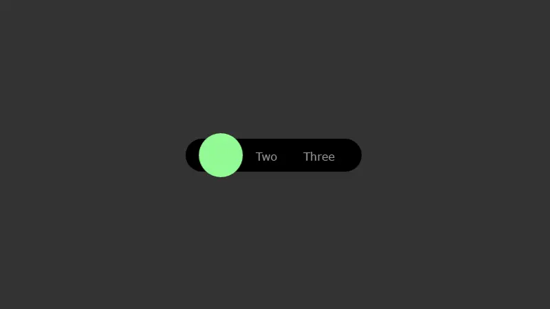 Demo Image: Animated Switch For Radio Buttons