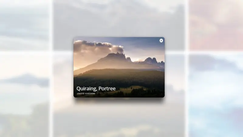 Demo Image: Popup / Overlay