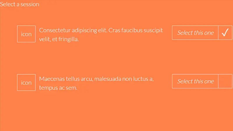 Demo Image: Fancy Radio Button