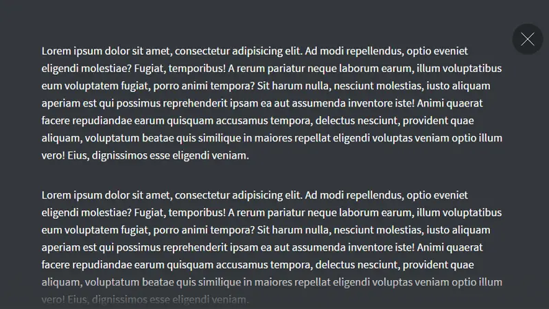 Demo Image: Morphing Modal Window