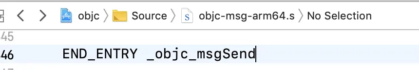 objc_msgSend()的源码