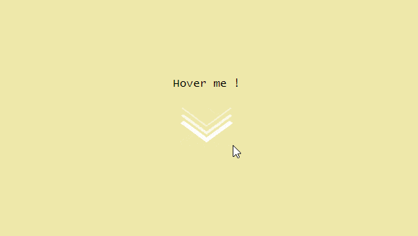 Demo Image: Triple Arrow Animation