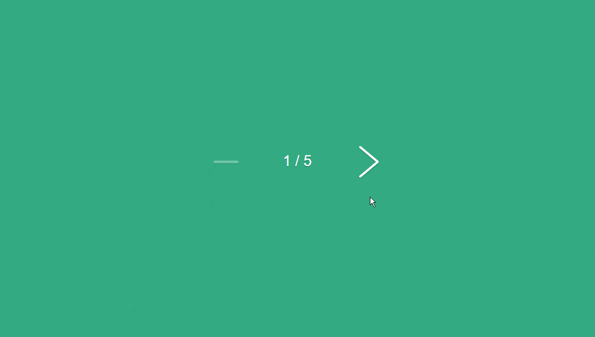 Demo image: Pagination Arrows