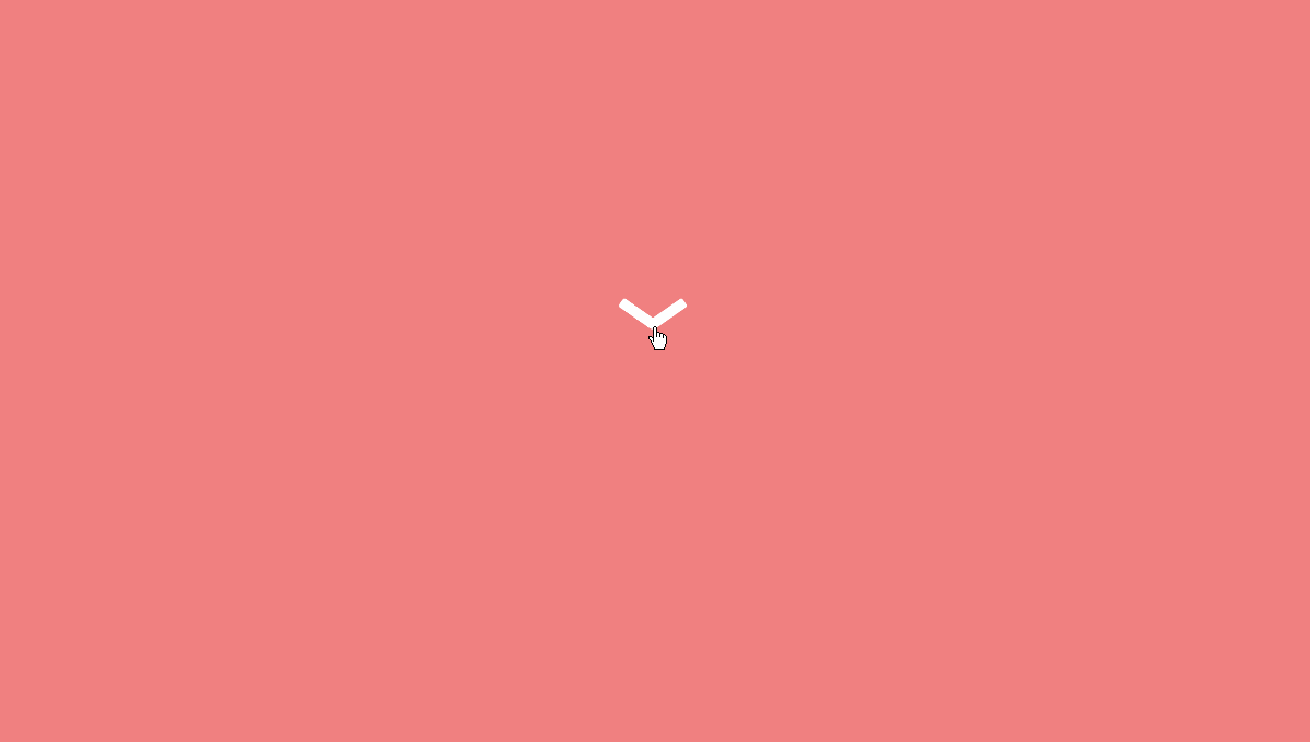 Demo image: Animated Arrow Icon