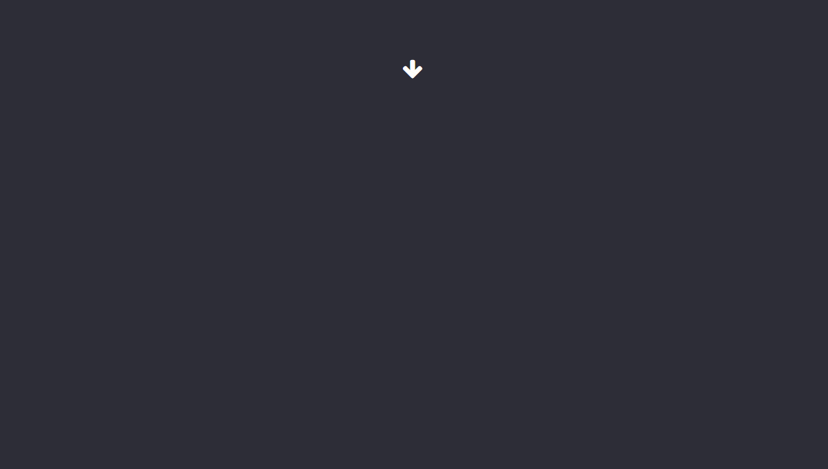 Demo image: Bounce Scroll Down Arrow