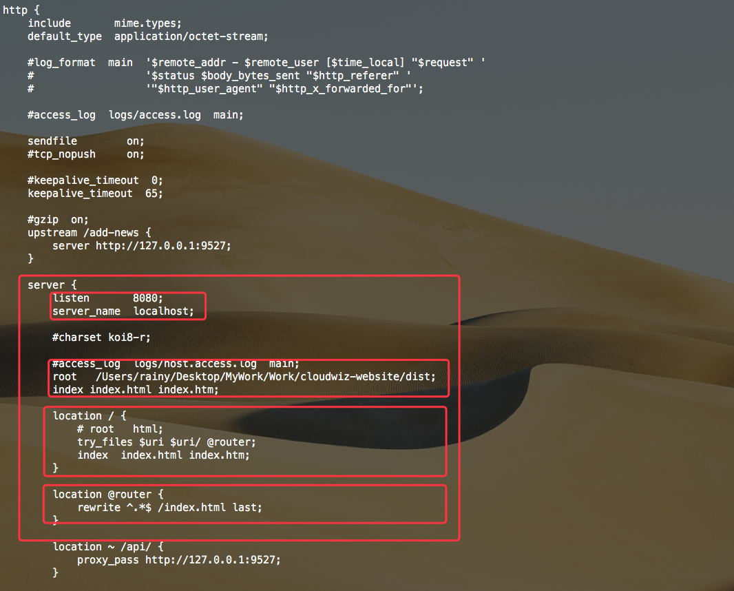 nginx-config