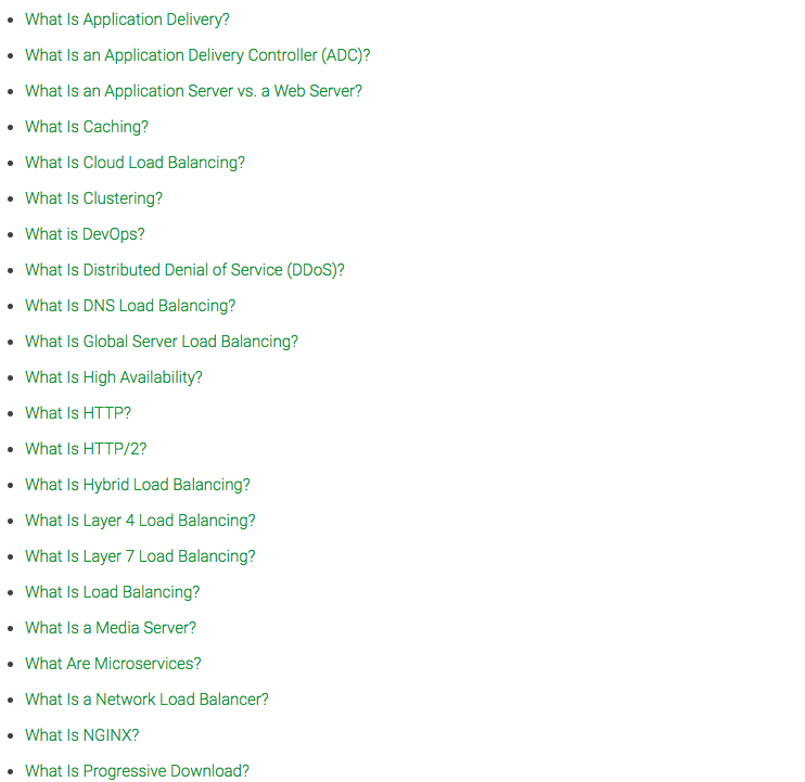 nginx-glossary