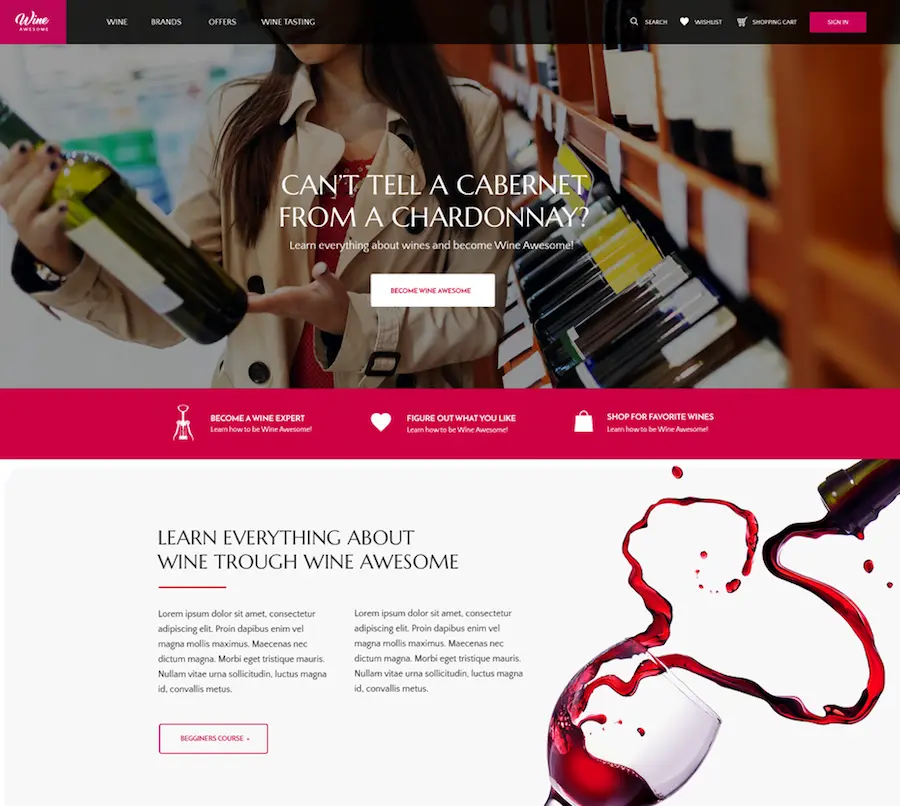 暖色活力设计案例