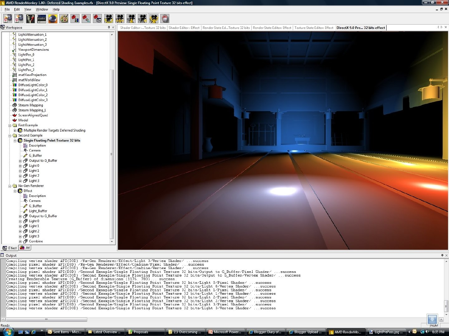Deferred Renderer Result
