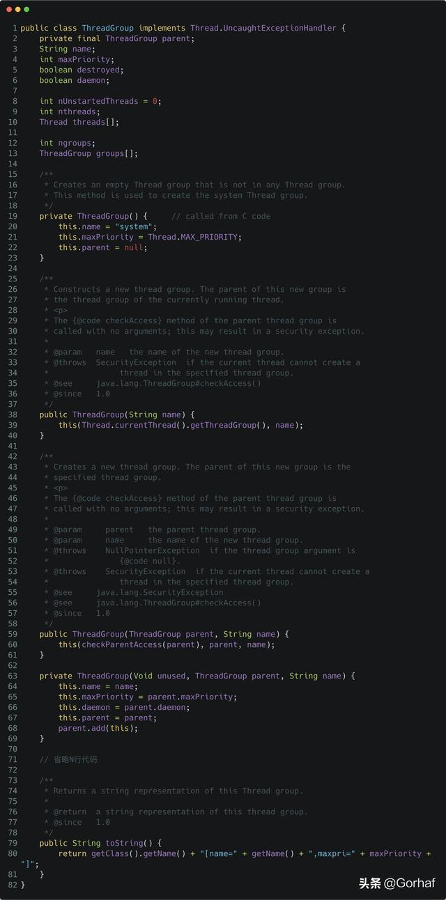 “全栈2019”Java多线程第十三章：线程组ThreadGroup详解