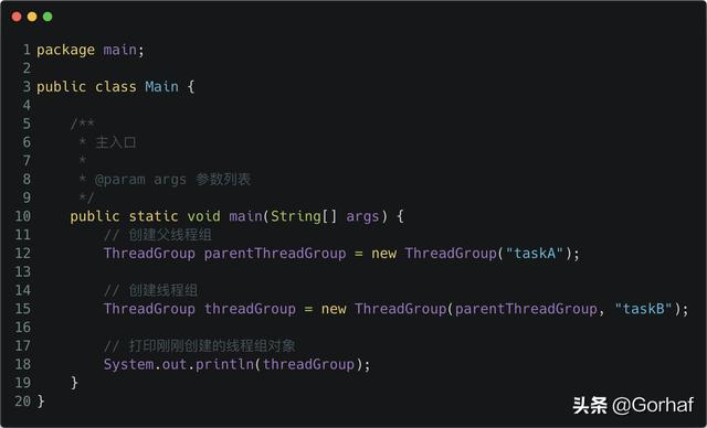“全栈2019”Java多线程第十三章：线程组ThreadGroup详解
