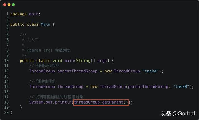 “全栈2019”Java多线程第十三章：线程组ThreadGroup详解
