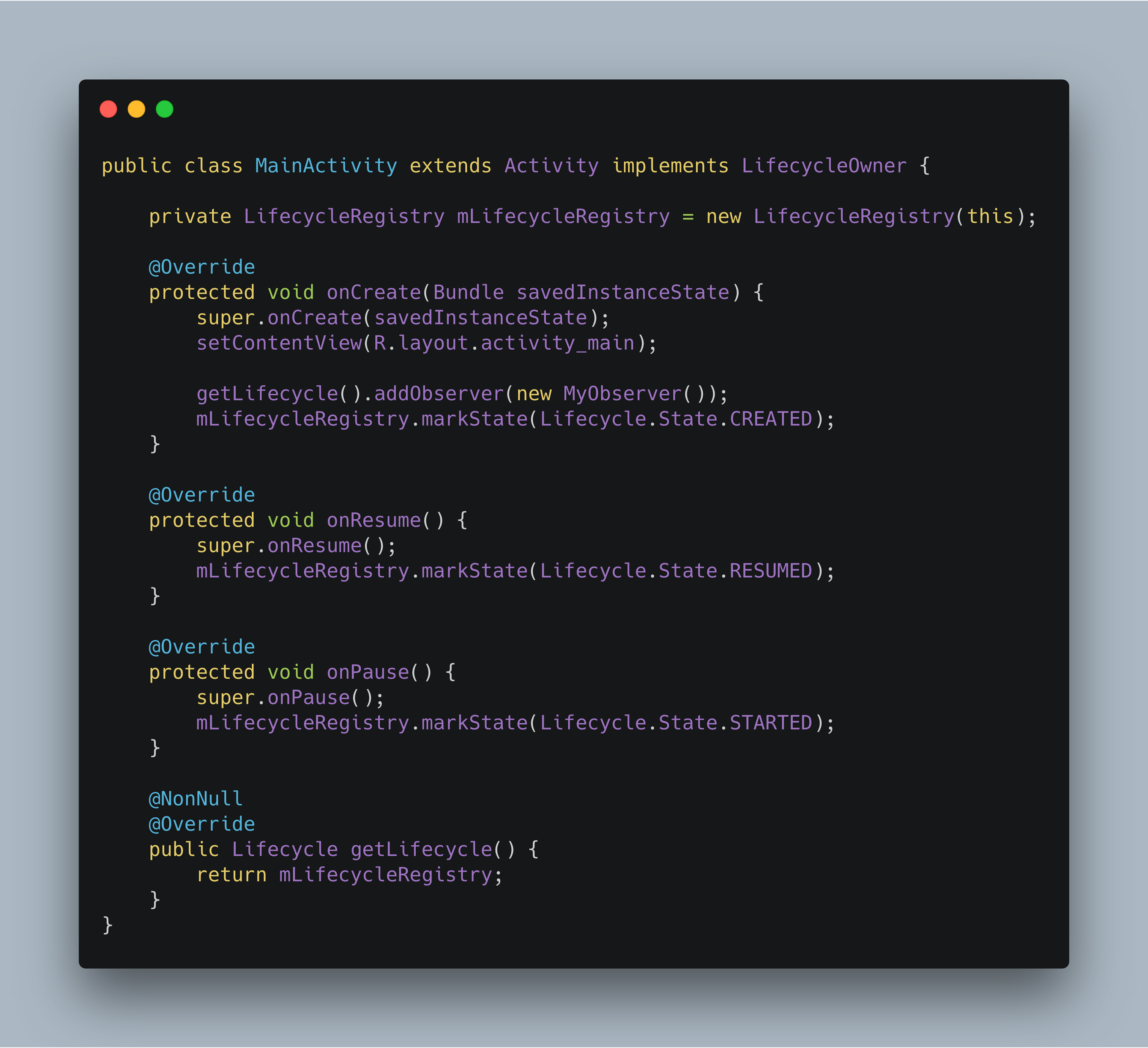28.0.0下继承普通Activity