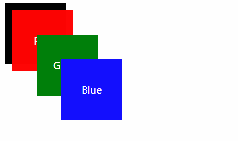 更改css后的效果图