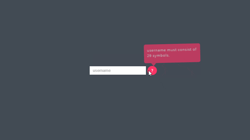 Demo Image: Animated CSS Tooltip
