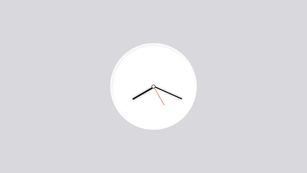 Demo image: Clock