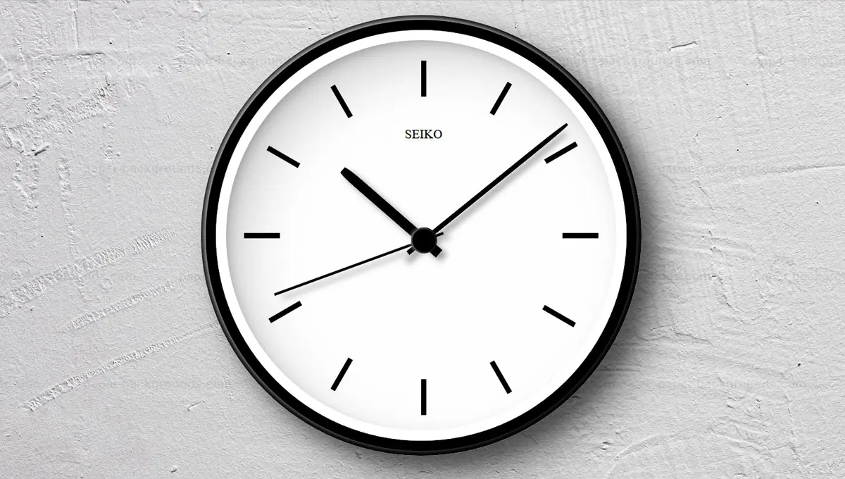 Demo image: CSS Clock