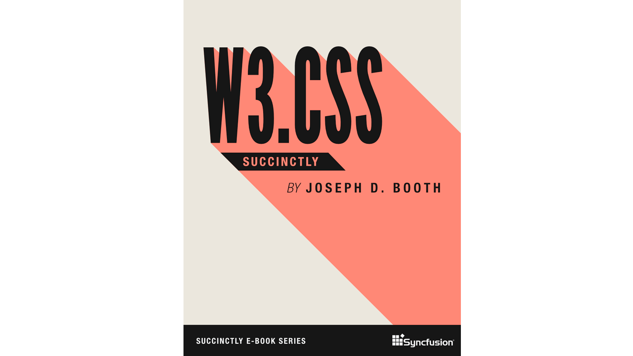 Book image: W3.CSS Succinctly