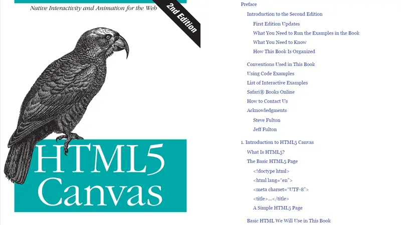 Cover Image: HTML Canvas. Native Interactivity And Animation For The Web