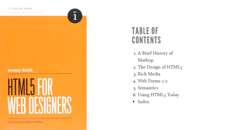 Cover Image: HTML5 For Web Designers