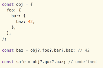 Optional chaining