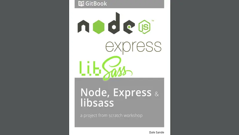 Cover book: Node, Express And LibSass