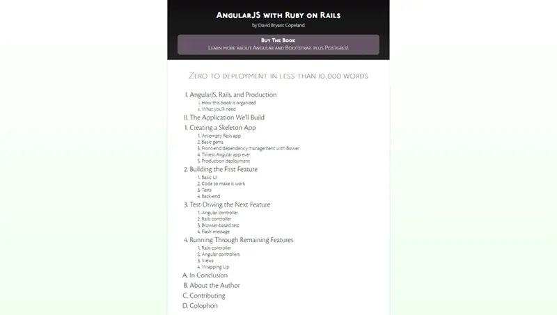 Cover book: AngularJS with Ruby on Rails