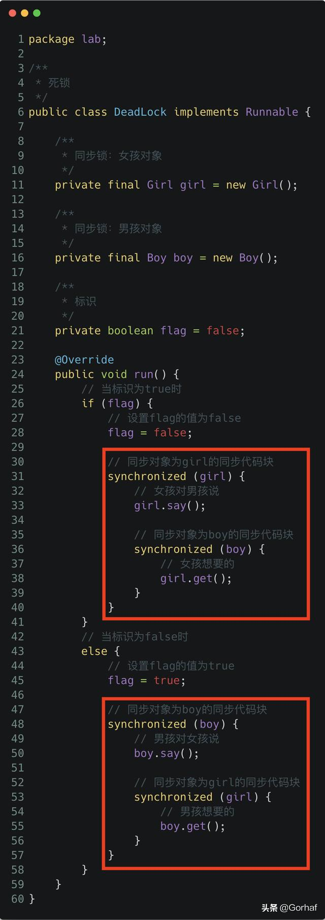 “全栈2019”Java多线程第十九章：死锁详解