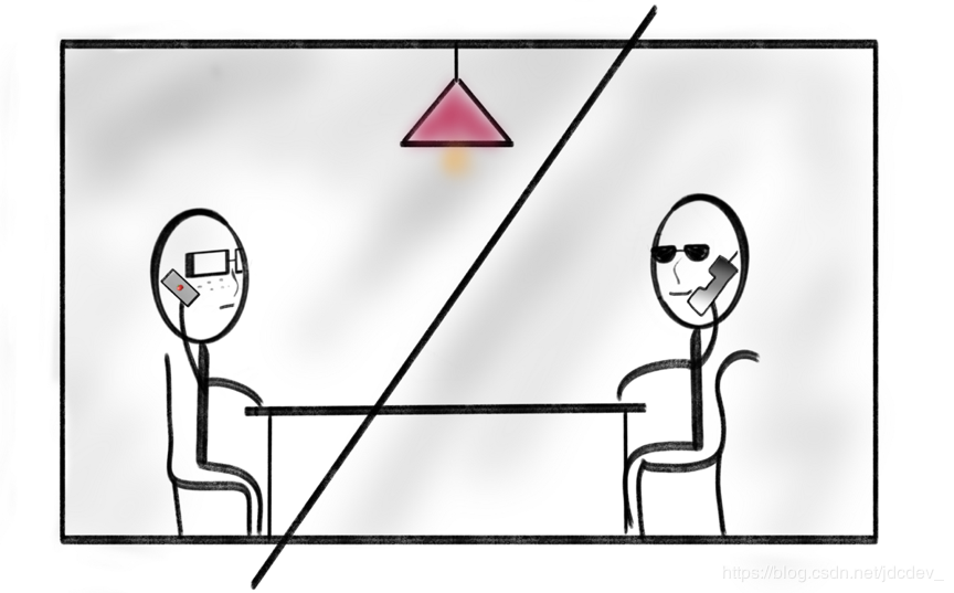 我谈判的样子真的蛮酷