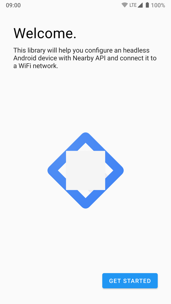 Google Home like WiFi remote configuration for an headless Android device