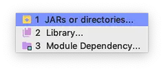 JARs or directories