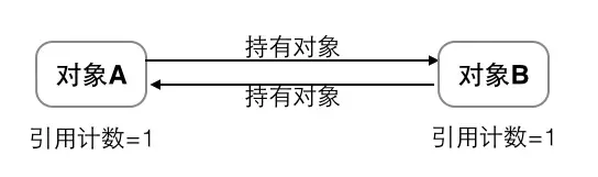 循环引用内存图