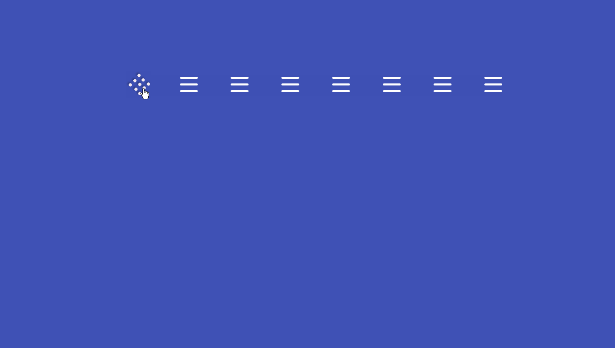 Demo image: Hamburger Icons Animations