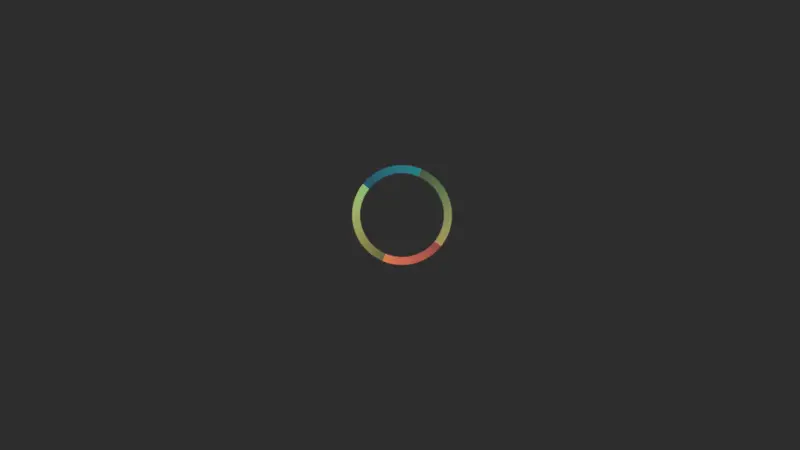 Demo Image: Color Blend Loader Animation