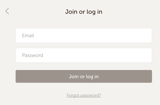 注册和登录使用相同的表单设计