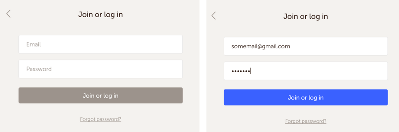 用户完整填写各类表单信息之前,禁用按钮