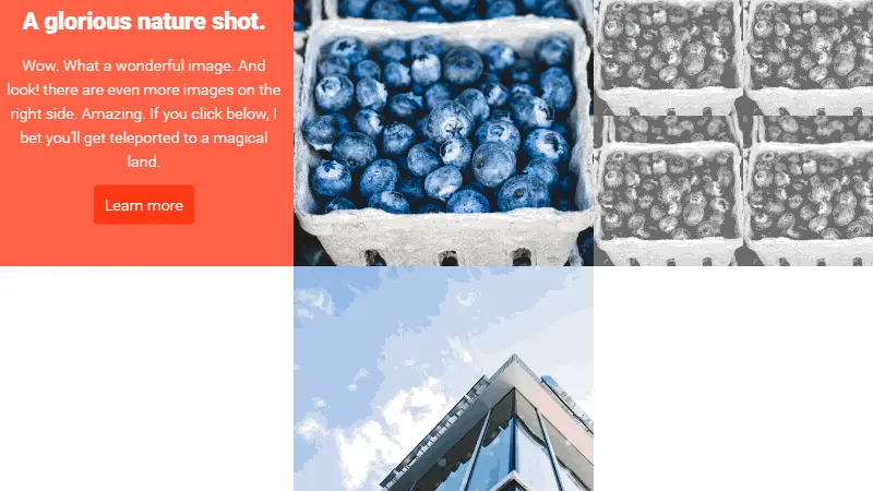 Demo Image: Slide-out Scrolling Gallery