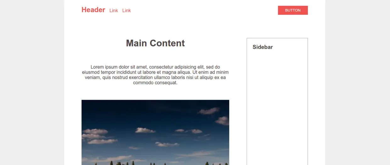 剥离式静态页面布局