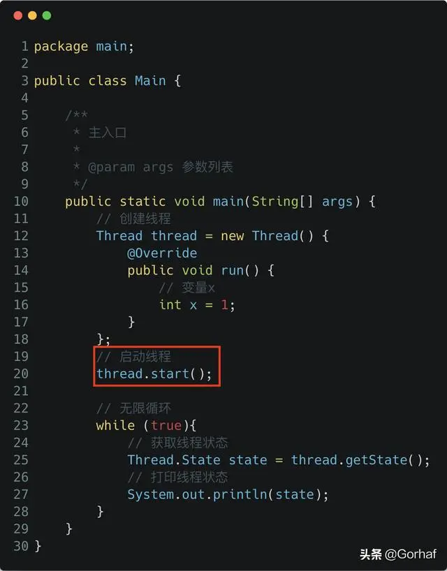“全栈2019”Java多线程第十章：Thread.State线程状态详解