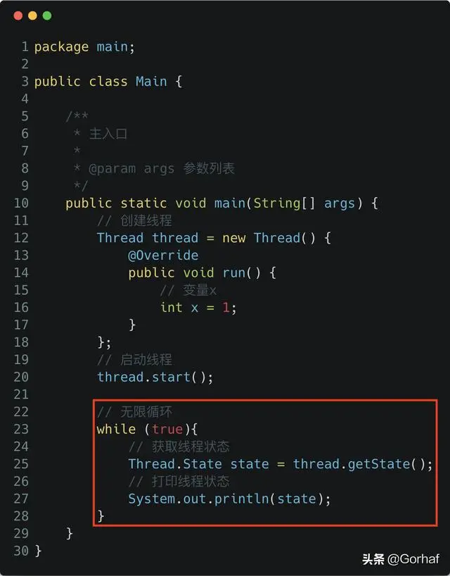 “全栈2019”Java多线程第十章：Thread.State线程状态详解
