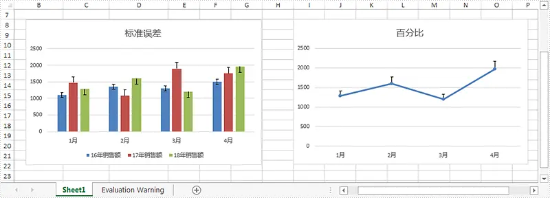 添加误差线-效果文档