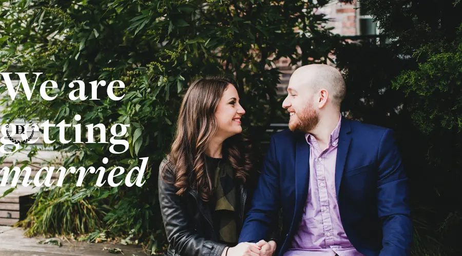 Take the High Brown – good wedding website example