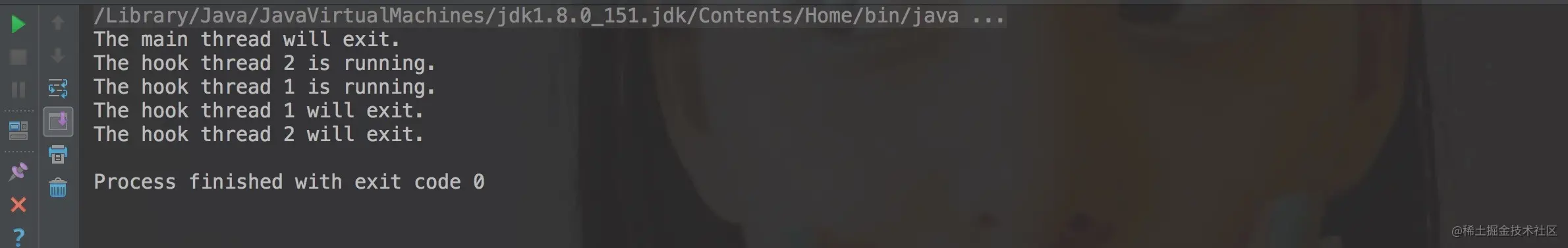 Hook 线程执行结果
