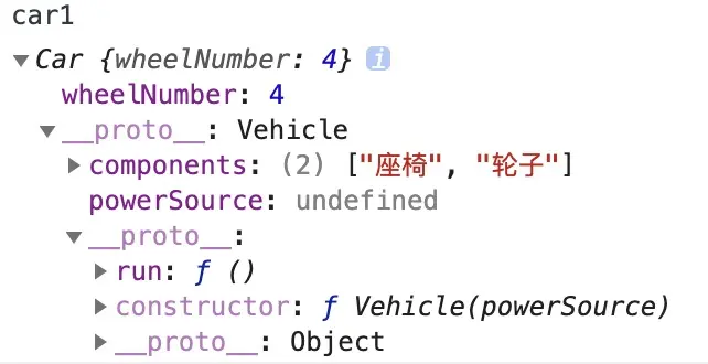 原型链继承