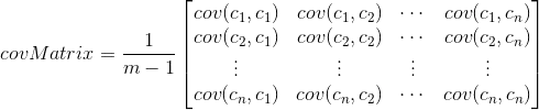 协方差矩阵