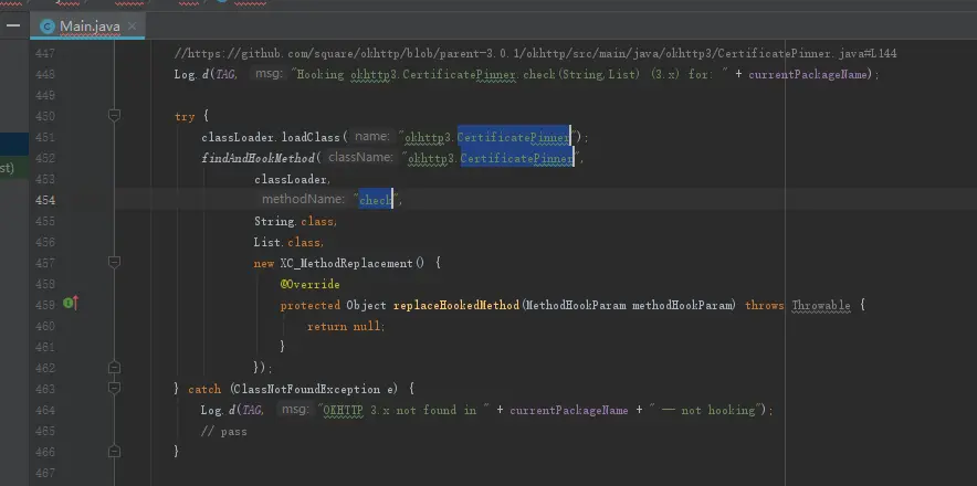 JustTrustMe对okhttp3的证书检测Hook