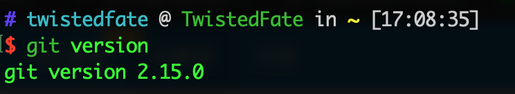 git version