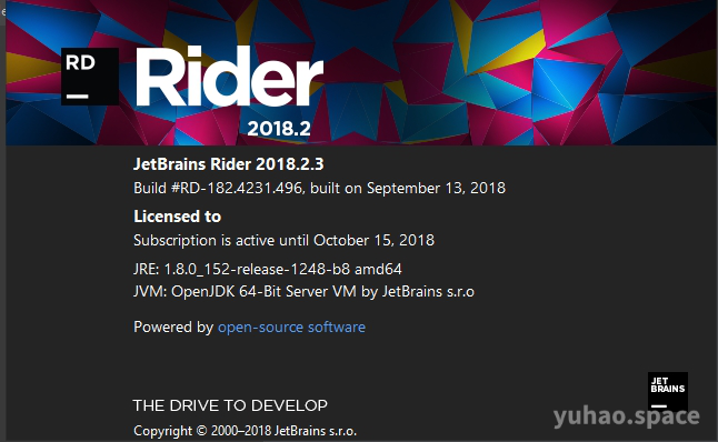Rider splash screen