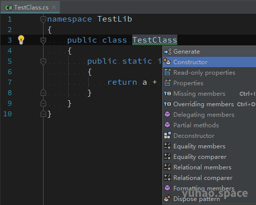Rider Code Generation